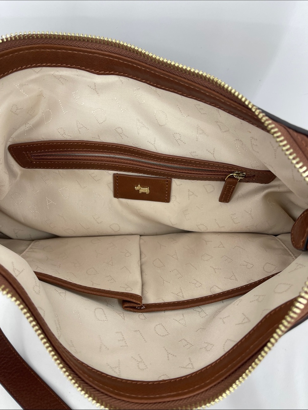 RADLEY LONDON Chestnut Brown Leather Shoulder Bag - Picture 6 of 16
